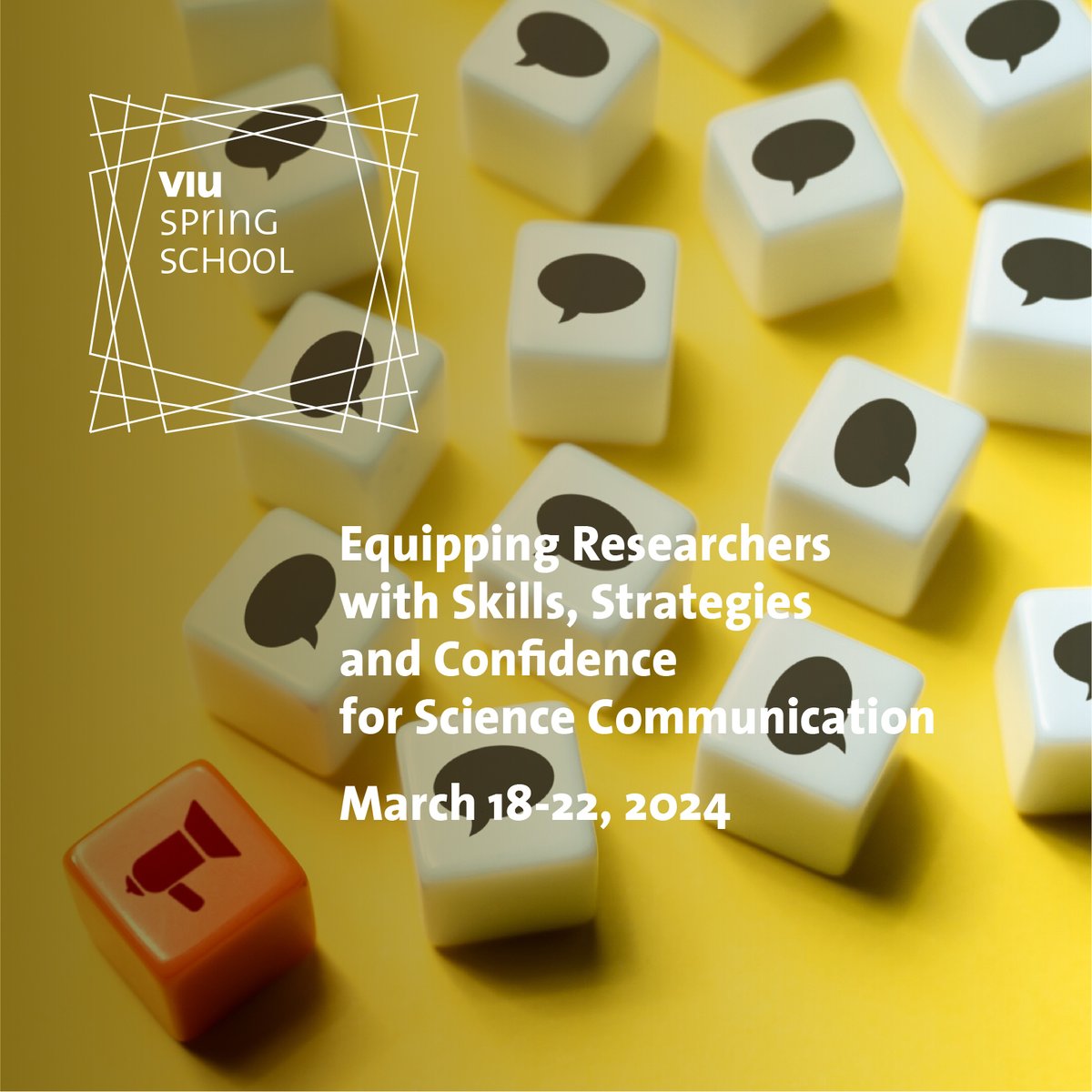 MUHAI_org's tweet photo. Communicating about AI and the science at its core requires skills that the MUHAI project is helping build. 

If you are a #researcher yourself, you may be interested in this spring school organized by @UniVIU.

Applications close on the 15th of January (https://t.co/pqXwUXHWcf)! https://t.co/uKAeOAYiFS