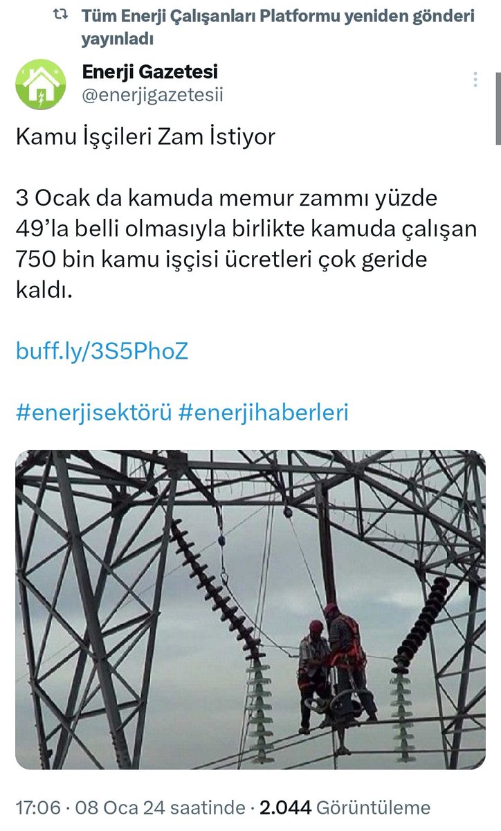 #enerjiişçileri