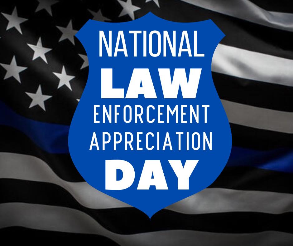 Today is National Law Enforcement Appreciation Day.  Help us in thanking members of the <a href="/WBLPD/">White Bear Lake PD</a> for their service to the White Bear Lake area!  We are grateful for the hard work they do and commitment to being engaged community partners.