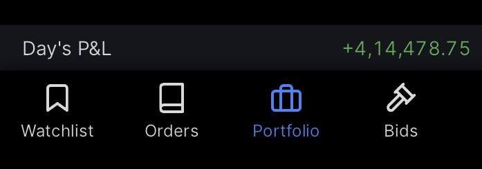 microbetsindia's tweet photo. In the realm of investing, if you sit on the sidelines, youโll witness your peers making your annual CTC as their weekly portfolio change.
The only way out is getting your cash-in!
There is a time where everybody figures that out.
New High, Day-p&L change https://t.co/9MdqBQioDS