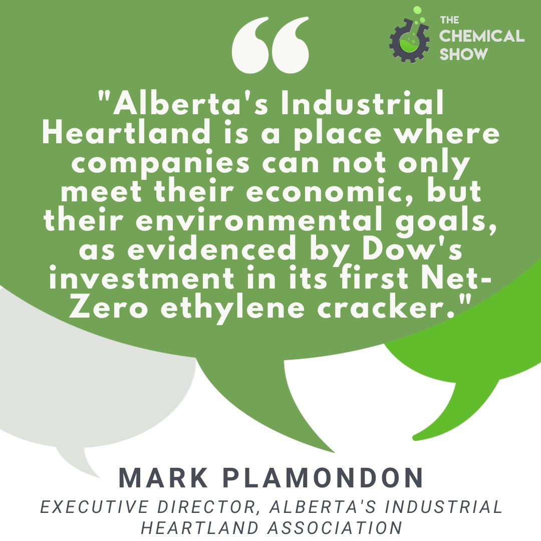 ProgressioLLC's tweet photo. Learn more about @ABheartland as Mark Plamondon emphasizes the region's low-cost #feedstock, #carboncapture sequestration capability, &amp; overall #value proposition, drawing the #industry's attention to this thriving hub. Join host @VictoriaKMeyer this week on @TheChemicalShow. https://t.co/Bylf6dg4gX