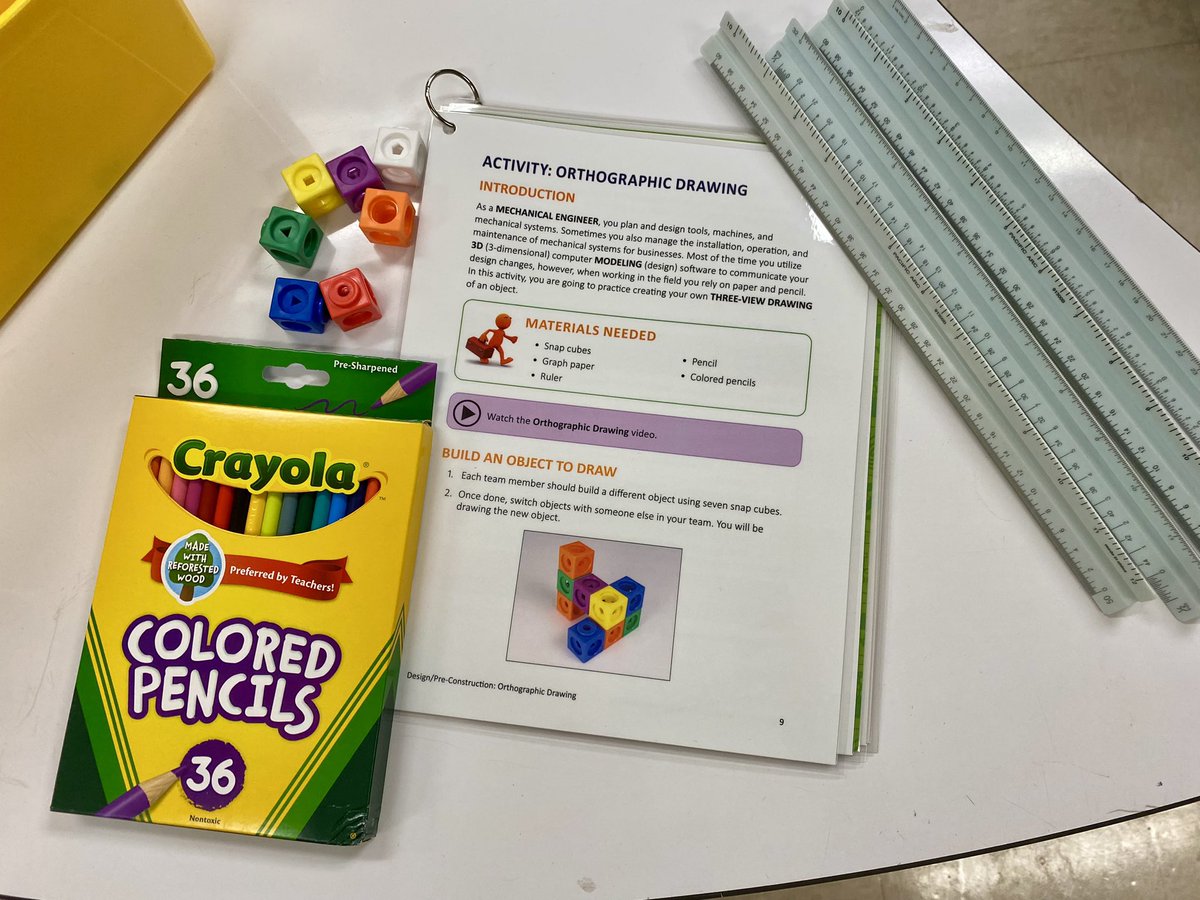 Hillary Webb (@hwebbteach) on Twitter photo <a href="/NISDMaryHull/">Mary Hull</a> 4th grade Roadrunners are practicing Design and Pre-Construction w/ Orthographic Drawings in the #STEM lab
This activity is more challenging than it looks ~Kids did a great job ๐ <a href="/NISDSTEMLabs/">NISD STEM Labs</a> Thanks <a href="/PaxPatLearning/">Paxton/Patterson - College & Career Ready Labs</a> for the excellent resource <a href="/NISDMaryHull/">Mary Hull</a> 4th grade Roadrunners are practicing Design and Pre-Construction w/ Orthographic Drawings in the #STEM lab
This activity is more challenging than it looks ~Kids did a great job ๐ <a href="/NISDSTEMLabs/">NISD STEM Labs</a> Thanks <a href="/PaxPatLearning/">Paxton/Patterson - College & Career Ready Labs</a> for the excellent resource