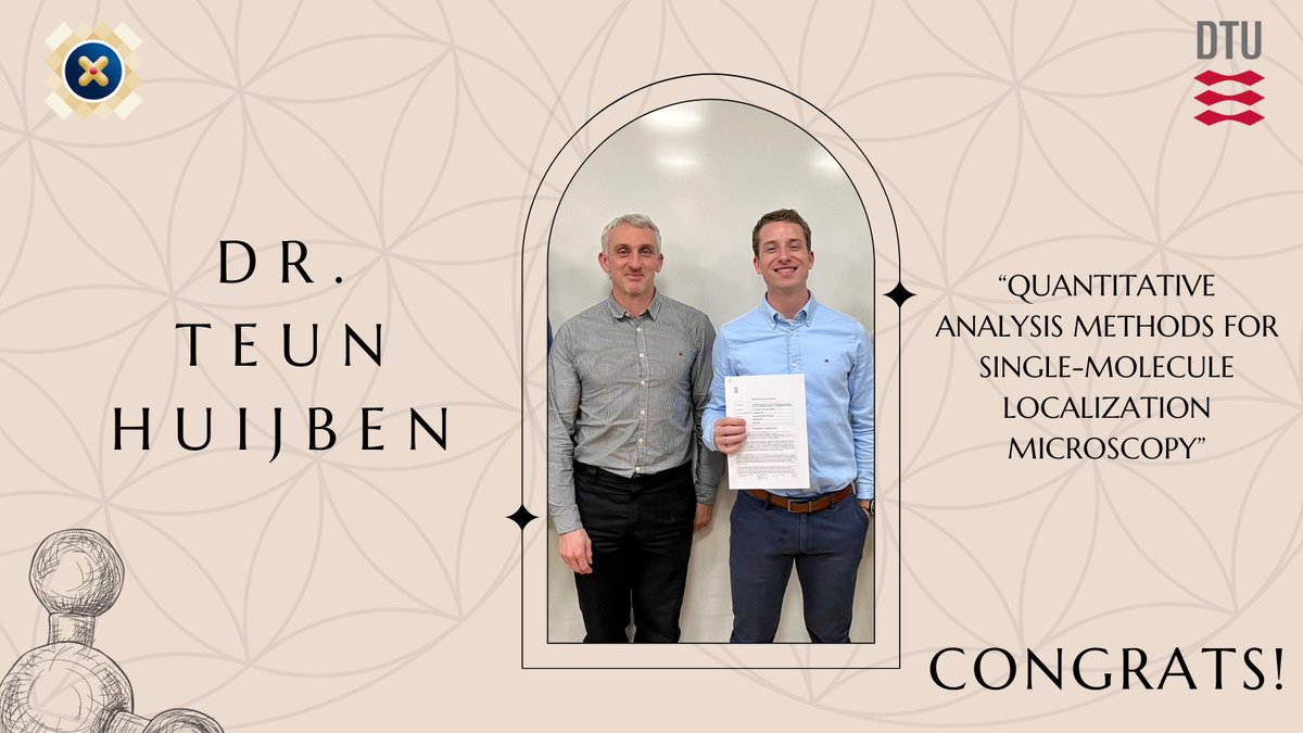 How to better start the year than with great news! 🎉

Our first doctor! Congrats Dr. <a href="/TeunHuijben/">Teun Huijben</a>, for successfully defending his thesis "Quantitative analysis methods for single-molecule localization microscopy". 

We have no doubt that you'll go even further in your career! 🍀