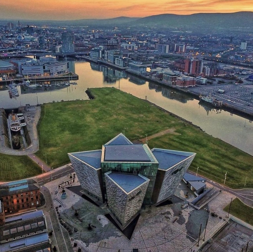 TitanicBelfast's tweet photo. Did you know on the plaza around Titanic Belfast is one of the largest maps of the Northern Hemisphere at 10,000 m2 and follows the route of Titanic?🚢 
 
For more facts like this👉 https://t.co/Yd409CjG78 

📷@travellernorthernireland on Insta https://t.co/lGqeBrbafn