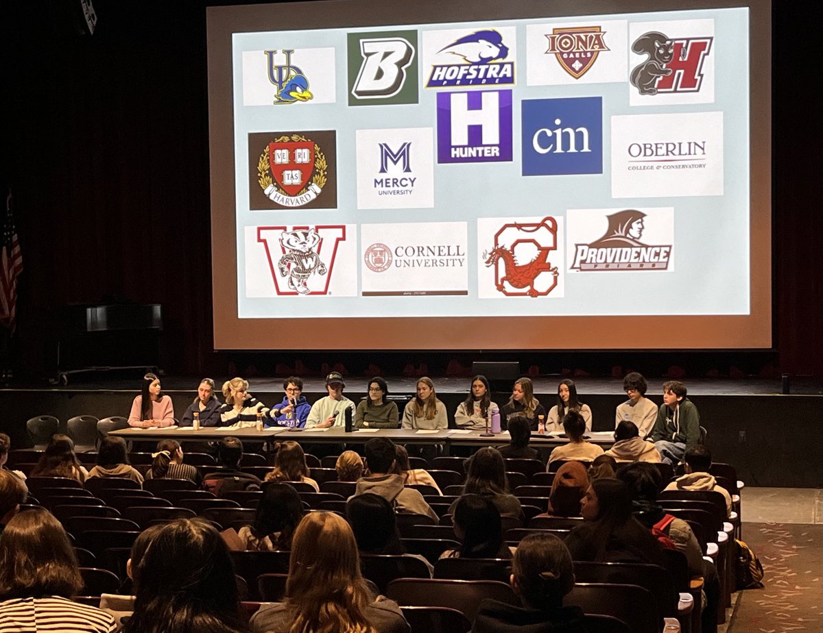 Thanks, NS Alumni, for sharing your wisdom about college life! ⁦<a href="/NorthShoreHSNY/">North Shore High School</a>⁩ ⁦<a href="/NoShCounselor/">North Shore Counseling</a>⁩ ⁦<a href="/SHELLNORTHSHORE/">North Shore CSD</a>⁩