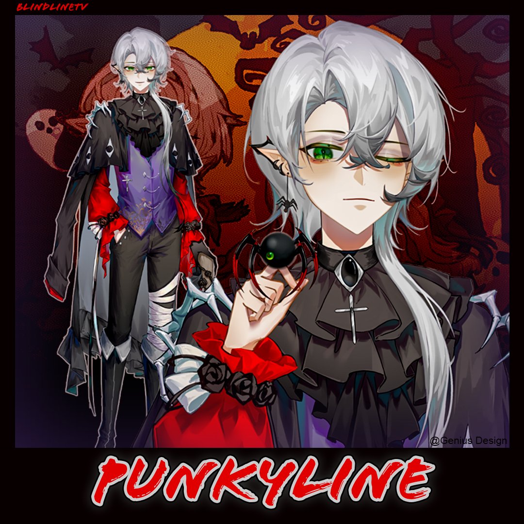 KagamiNekoo's tweet photo. PunkyLine hat ein neues Vtuber Model bekommen 😍
Wie findet Ihr es?? Wir finden es mega cute...
PunkyLine und seine mini Spinne 🕷
#BLTV #Gaming #Vtuber #GERVtuber #VTuberUprising #VTuberDebut #debut #spider #gothic https://t.co/Ju67Czk4Fo