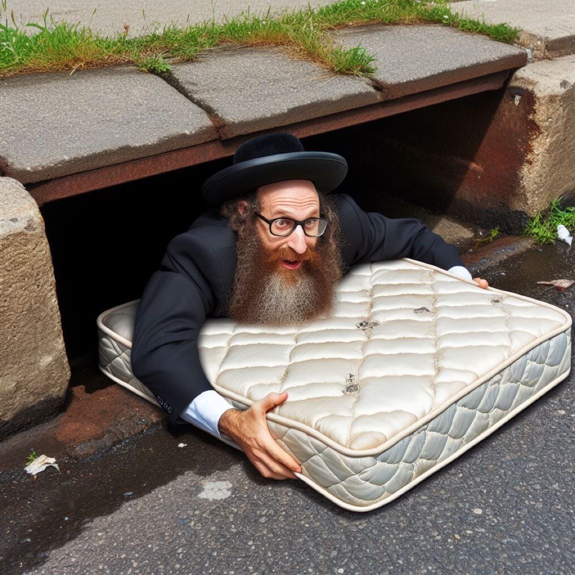 destapandolose1's tweet photo. Hay muchos túneles Subterráneos secretos bajo New York que se utilizan para rituales satánicos pedofilia,sacrificios a los niños más horribles 🇺🇸🔯

Ahora entiendes porque el satánista Netanyahu goza con el apoyo del Gran Satán EE.UU bombardea #Gaza asesina bebes y niños https://t.co/TdMd0ScZMv