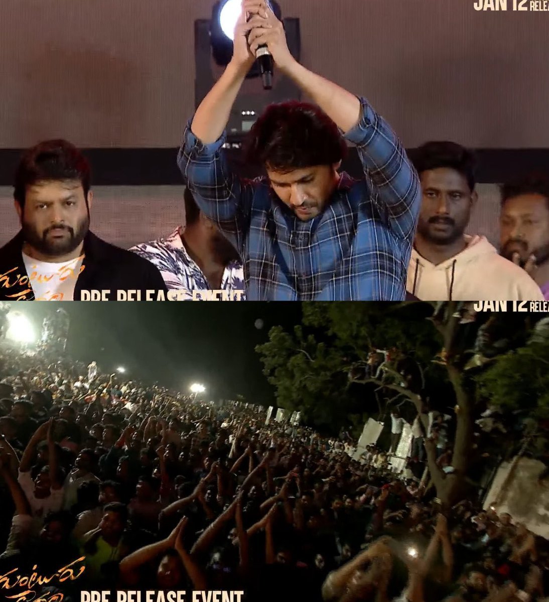 SSMBGlobalFC's tweet photo. Frame to be remembered for a long time ❤️

Super🌟@urstrulyMahesh #GunturKaaram https://t.co/9FM3SPWBor