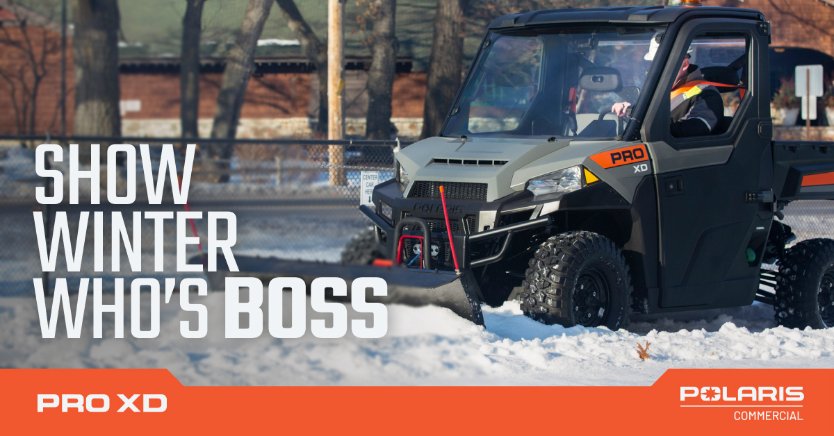 FairchildEquip's tweet image. From fully sealed cab doors, to plow kits, to heaters and   defrosters, our wide range of seasonal accessories are here to help you take winter by storm. 

Check out our line of Pro XD vehicles: fairchildequipment.com/new-equipment/…

#PolarisCommercial #UTV #ProXD #WinterPrep #WorkAccessories