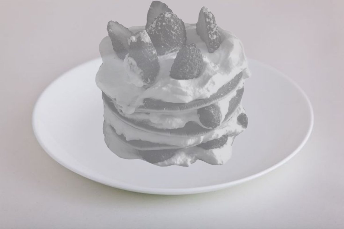 Agar tidak dianggap sebagai hantu gaji buta, panekuk stroberi berlimpah krim manis sudah siap diberikan untuk para anggota asrama musang. Hanya saja, makanannya juga hantu alias tembus.

“Kalian sudah bekerja keras, semangat untuk besok!”