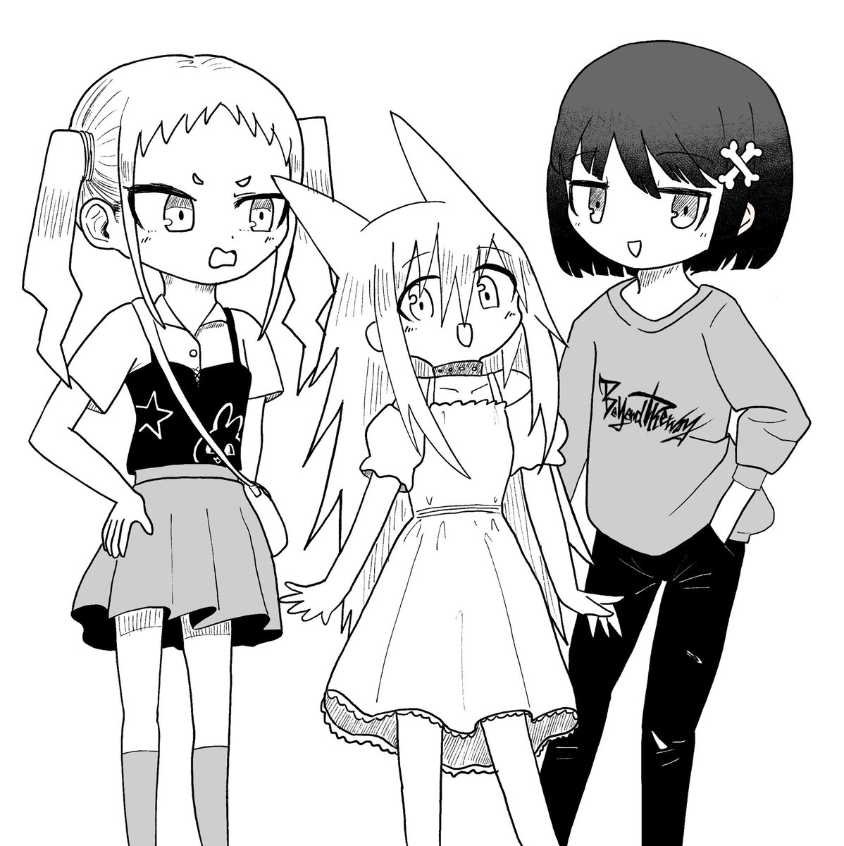 今考えてる漫画に出そうとしてるオリキャラです🦴 