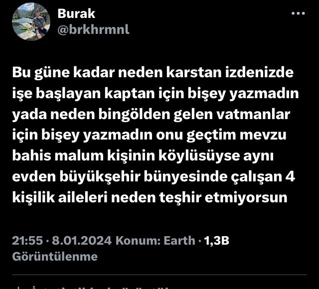 @izmirgibiyiz @OfficialAlican Ee karstan gemi kaptanı diye su ürünleri mühendisi gelirse olacağı o birine daha yeni cehapeli trole verdiğim cevap karşılığını buldu.