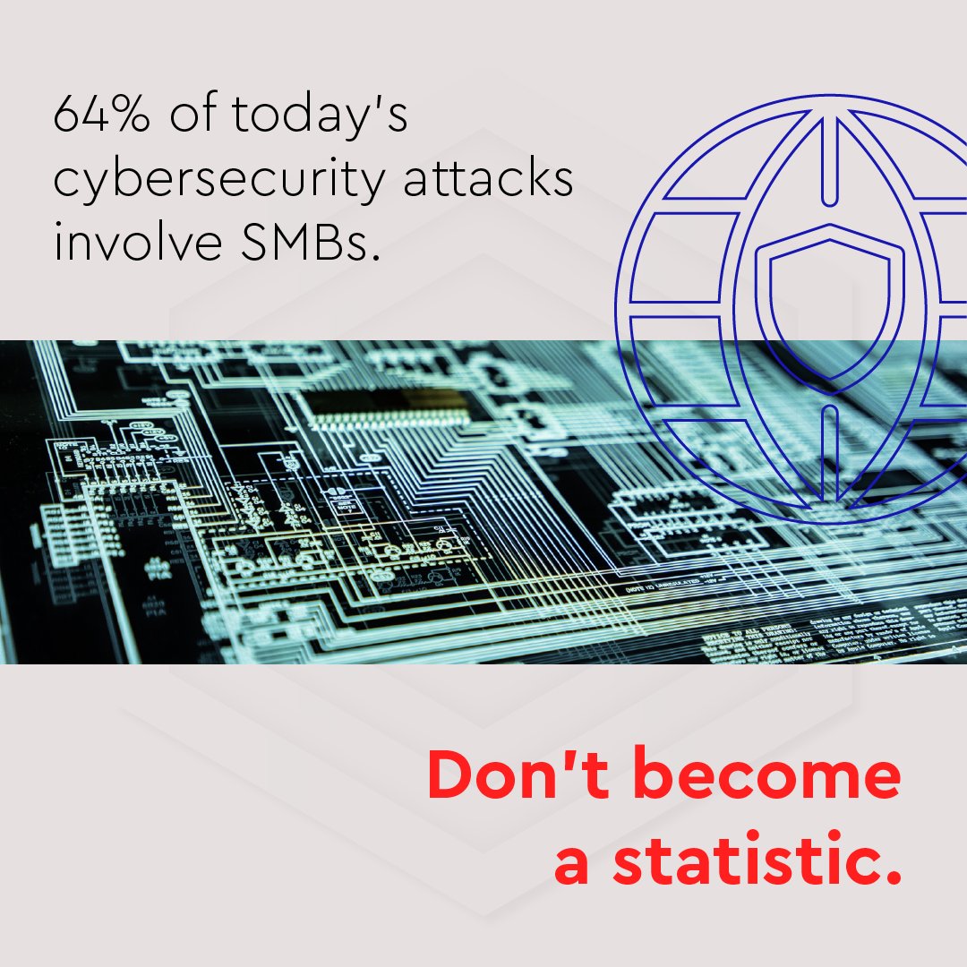 ddtechsolutions's tweet photo. Small and medium-sized businesses continue to be a top target for cyberattacks. Luckily, we're here to help. Schedule your complimentary risk assessment to help expose security gaps  🔎https://t.co/WFsktSxzs6 https://t.co/WFsktSxzs6 https://t.co/Pn7yDphqjP