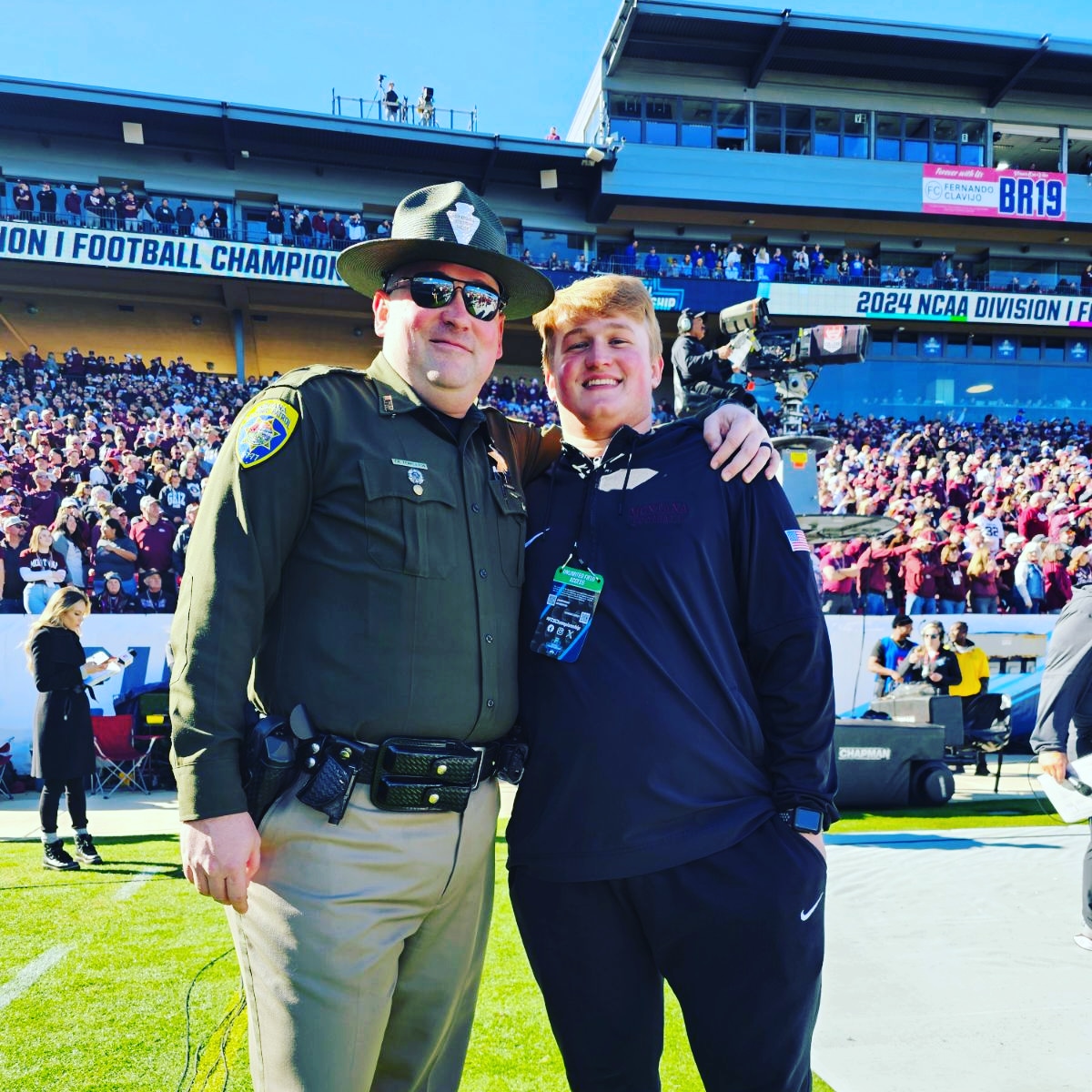 Texas was a great host to our Montana Grizzlies. Wasn't the outcome we wanted, but this experience was an incredible bookend to an amazing season. Proud fan. Proud dad. Thanks Frisco. We'll be back.  #GoGriz