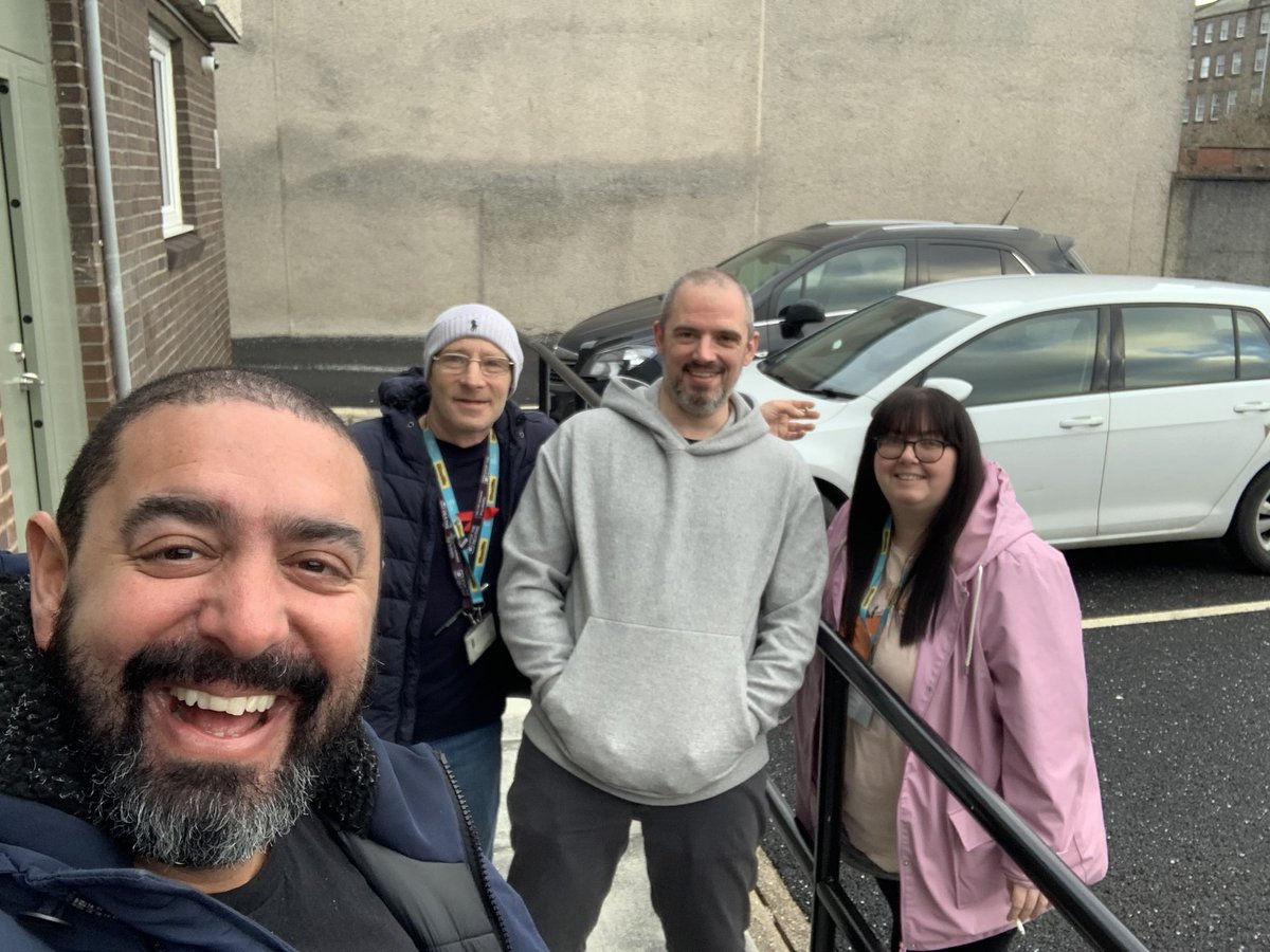 Emir_Taha01's tweet photo. Back where it all began @HillcrestScot great catching up with the team before @SteeleWez & I planned out the year ahead.
What a massive year itโs going to be! So many projects started, starting and in the pipeline! #naloxone #StopTheDeaths #TodayAtSDF https://t.co/gP5sQVHbR9