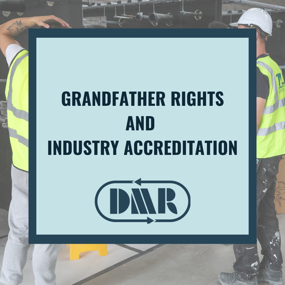 DMRTraining's tweet image. Did you know that grandfather rights are ending? This could have a huge effect on your construction career or business if you aren’t prepared for how this will change #CSCScards. 

Find out more about grandfather rights here: 

dmr-training.co.uk/grandfather-ri…