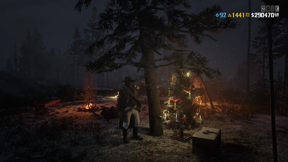 jedi_cowboy55's tweet photo. bye bye Christmas tree and snow time till the next year. Iam not sad about your departure
#RDO #SaveReadDeadOnLine https://t.co/6MfIISqjvR