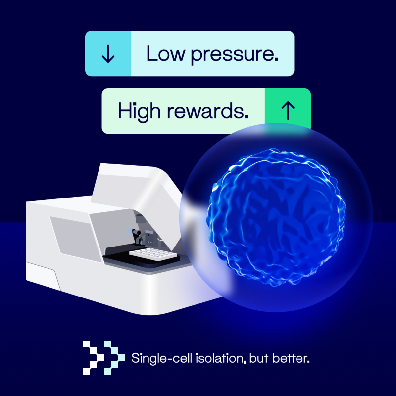 cytena's tweet photo. You're not just ensuring that your cells survive – you're helping them thrive. Right? 🤔 

UP.SIGHT offers advanced single-cell isolation with up to 80% clonal recovery rates. Bursting to know more?

UP.SIGHT is the future, and the future is one click away.
