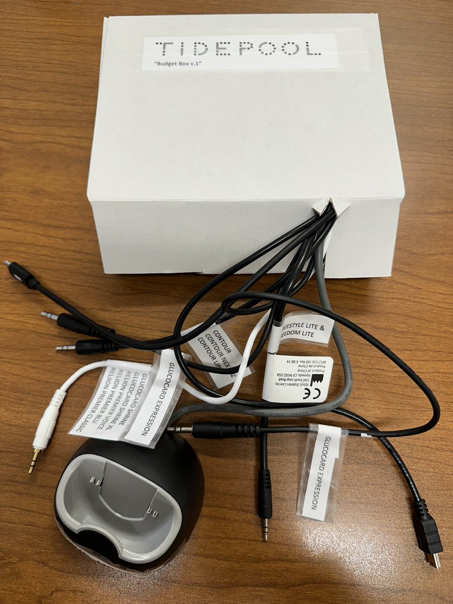 I will plant the unofficial flag that I made the first “Tidepool Box” to help our clinic <a href="/UHhospitals/">University Hospitals</a> to download all the various #diabetes meters, #CGMs, &amp; insulin pumps using Tidepool + . <a href="/Tidepool_org/">Tidepool</a>
