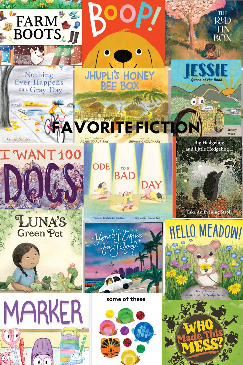 sincerelystacie's tweet photo. #FavoriteChildrensBooksof2023 thanks to @phaidonpress @ChronicleKids @SleepingBearBks @FeedingMndsPrs @randomhousekids @NGKidsBks @HarperChildrens @AmazonPub @presteljunior @YoseConservancy @CapstonePub @mediamastersbks @barbfisch @publicityprose https://t.co/q3yudnjj5L https://t.co/gqCaQvaq7P