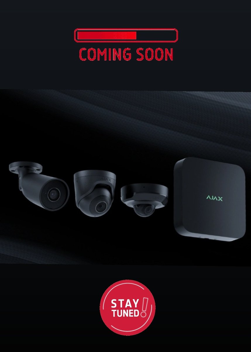 iLink_Gambia's tweet image. 🎉 Exciting News! Something incredible is on the horizon. 🚀 Stay tuned for the launch of Ajax&apos;s new CCTV baseline products – bringing you top-notch security with ease. Coming soon! 🔒📹 #AjaxSecurity #ComingSoon #SecurityUpgrade