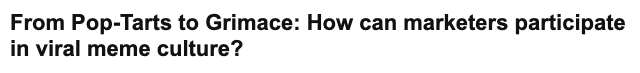 1. Wait.
2. Do nothing.
3. Let culture do its thing without your interference.
4. Take credit internally.
5. LinkedIn post taking credit externally.
6. Conference keynote about your success.
7. Accept new role or launch consultancy. 
8. Grift on.