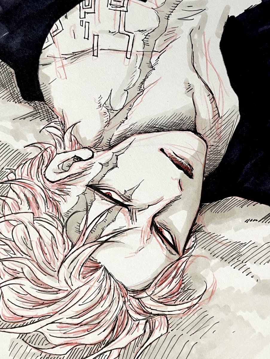 #ユースタス・キッド誕生祭2024
#ユースタス・キッド誕生祭
過去絵でお祝い🎉🎉🎉🎉🎉
本当におめでとう！！！🎂✨✨