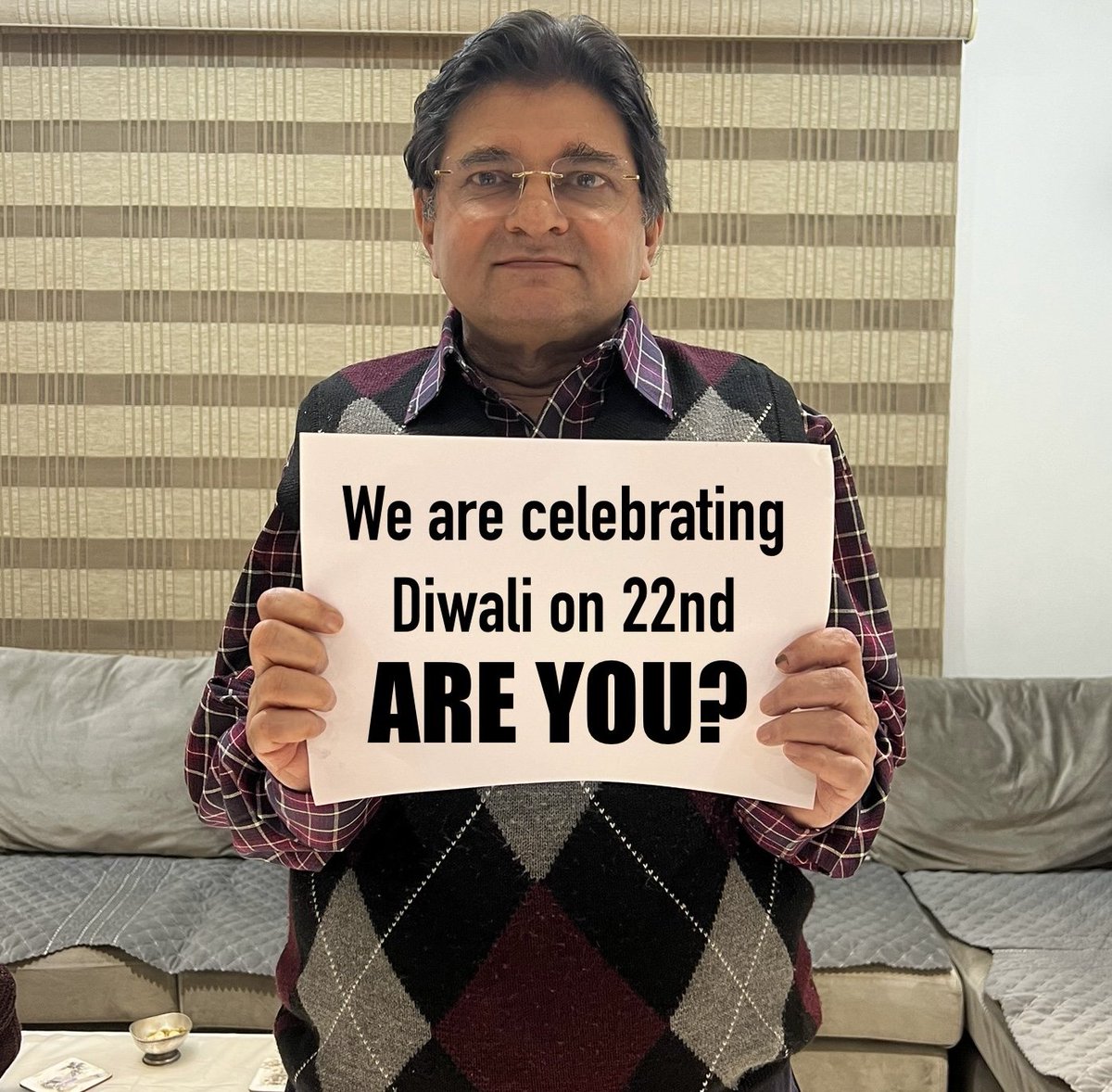 JaipurDialogues's tweet photo. राम आएंगे तो अंगना सजायेंगे,
दीप जलाके दीवाली मनायेंगे! https://t.co/l1BqdaATv0