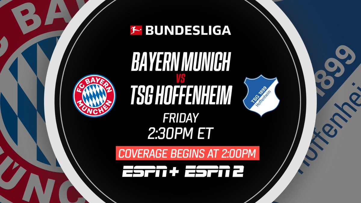 It all begins again on Friday. ⁦@KayLMurray⁩ & ⁦⁦@AleMorenoESPN⁩ in studio, @archiert1⁩ pitchside & ⁦@1_LPfannenstiel⁩ with me in the commentary position. The theme will be „Danke, Franz“ - a tribute to the late, great Franz Beckenbauer. ESPN+ #FCBTSG