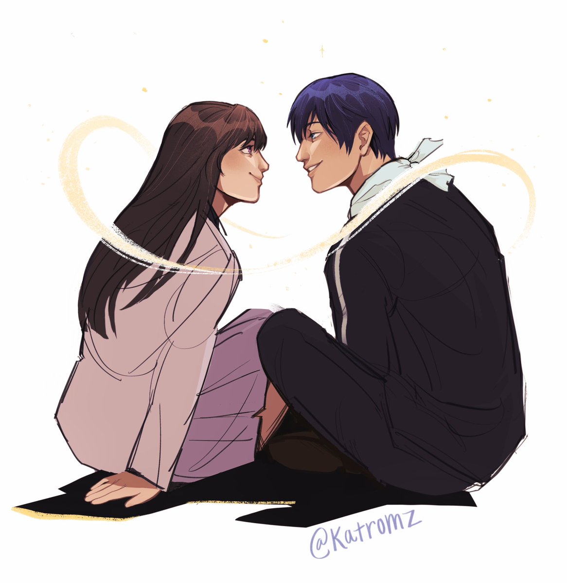 Katromz's tweet photo. “May our fates intertwine” #Noragami #Noragami109 https://t.co/8Vl2wpQH3a