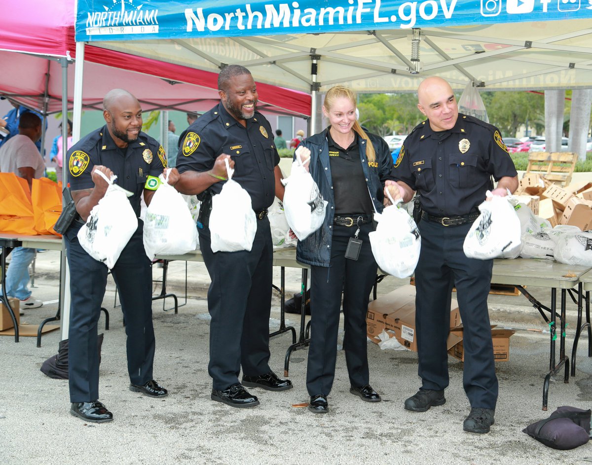 As we celebrate #NationalLawEnforcementDay, we stand together in gratitude for our courageous law enforcement officers. Their sacrifice, dedication, & service safeguard our communities. From community events to safety education, our @NorthMiamiPd fearlessly does its job to serve.