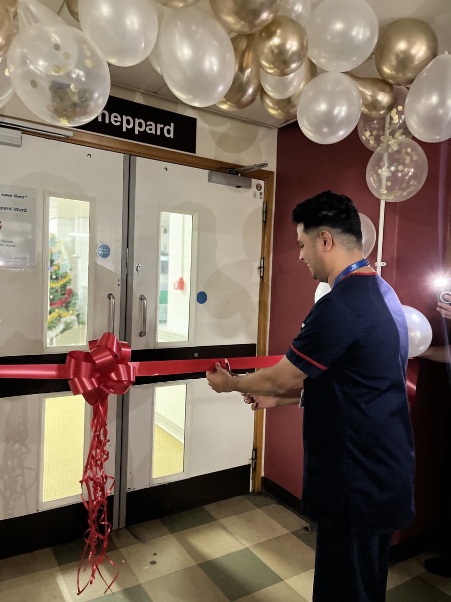Just before Christmas we celebrated the grand opening of our newly refurbished Sheppard ward at Musgrove! 🎉

The beautifully refurbished space has increased the number of medical beds available, helping to reduce pressure across the hospital during winter 💙