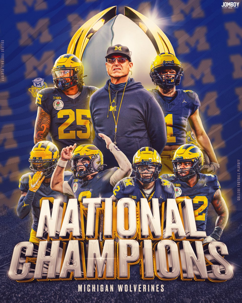 🥇As a proud University of Michigan Alumnus, I am thrilled to congratulate the #MichiganWolverines for clinching the National Championship! 

#GoBlue #MichiganWolverines #NationalChampions #TeamworkMakesTheDreamWork #InspirationForAll #ChampionsMindset #RiseAbove #america #money…