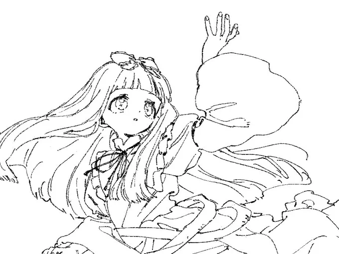 線画だ 