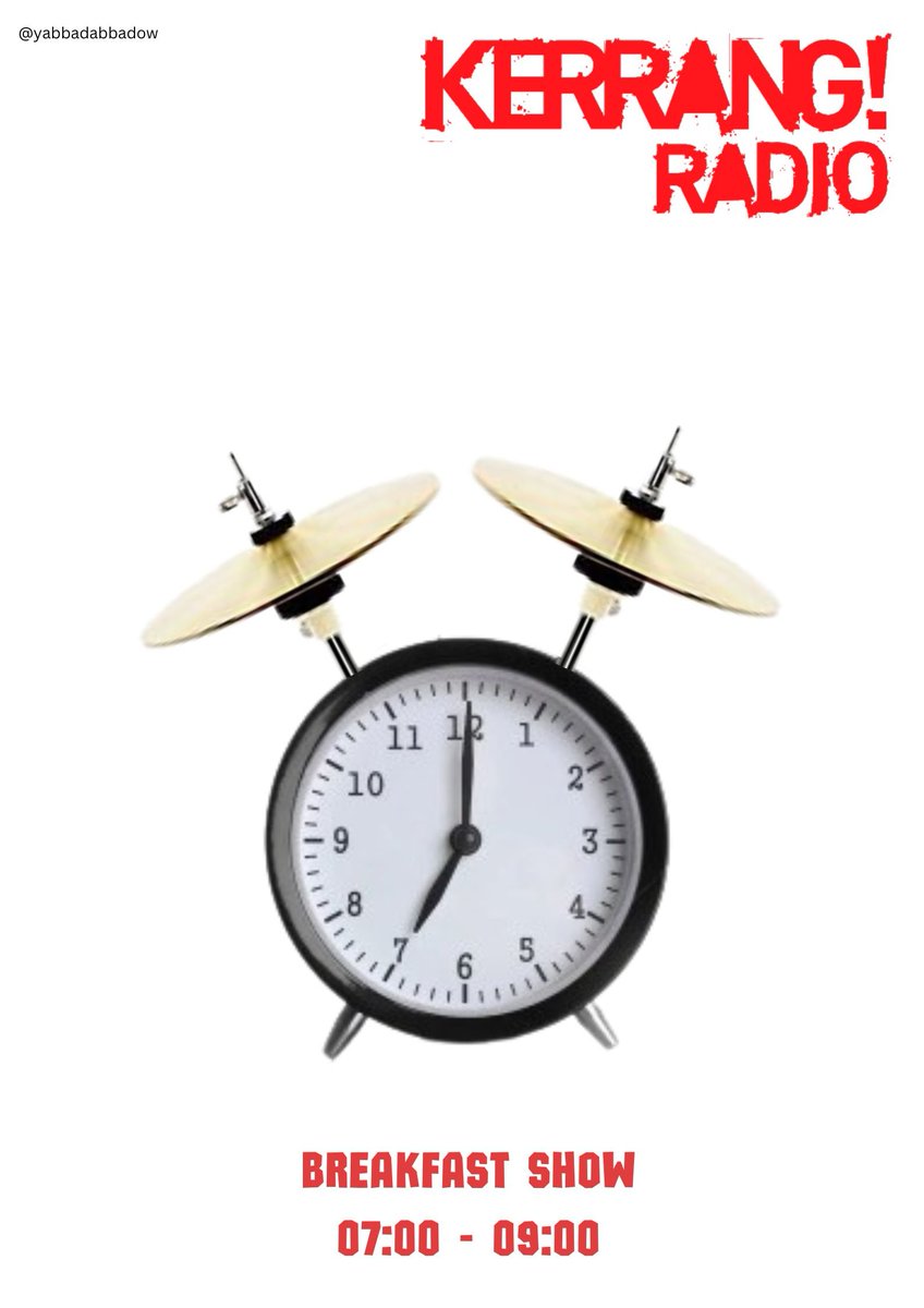 One Minute Brief of the Day:
Create posters to advertise #AlarmClocks ⏰ <a href="/OneMinuteBriefs/">One Minute Briefs ⏱️</a> <a href="/KerrangRadio/">Kerrang! Radio</a> <a href="/KerrangMagazine/">Kerrang!</a>