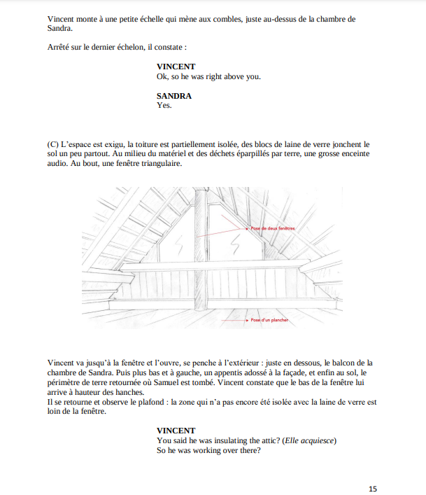 guionnews's tweet photo. Algo que los amantes del formato de guion pueden encontrar aberrante y que los amantes de la autoría encontrarán inspirador:
El guion de la película francesa "Anatomía de una caída", escrito por Justin Triet y Arthur Arari, y que acaba de ganar el premio al Mejor Guion de https://t.co/IwMic17zrK