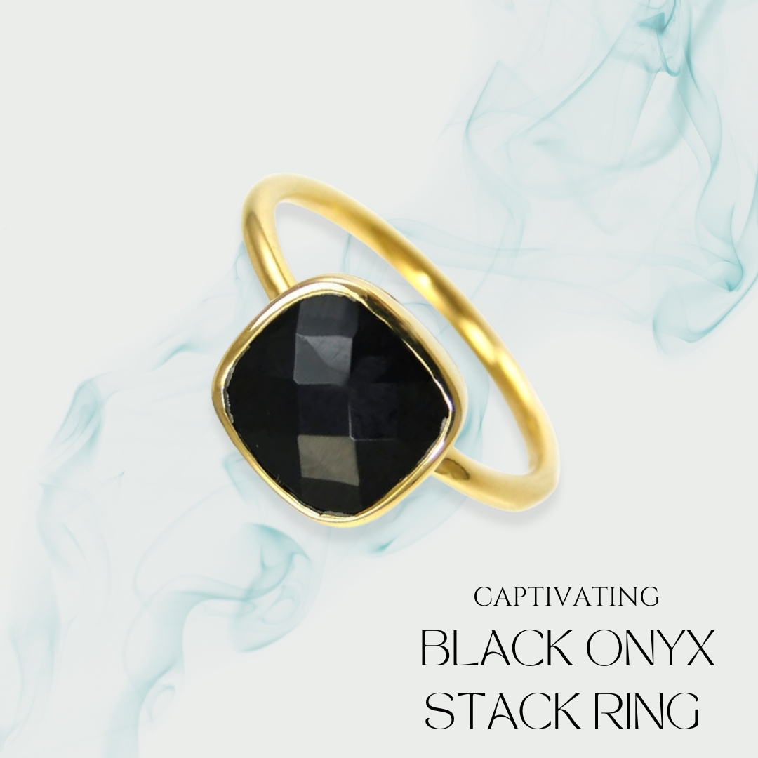 Unveil the magic within simplicity. 

A black onyx stack ring that effortlessly blends minimalism with glamour. 

#jewelscraze #blackonyx #onyx #onyxjewelry #onyxstone #onyxgems #gemstones #ringscollection #925silver #ringsforher #ringsforsale #giftsforher #ringsforsale