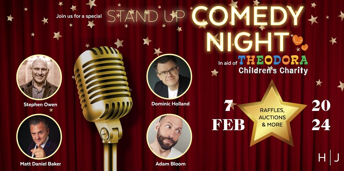 Theodora C C (@giveagiggle) on Twitter photo Don't miss <a href="/HughJamesLegal/">Hugh James</a>'s comedy night next month, their jam-packed line-up includes acts from <a href="/adambloomie2/">Adam Bloom</a>, <a href="/MC_MIMIC/">Stephen Owen</a>, <a href="/domholland/">Dominic Holland</a> and <a href="/mattdanielbaker/">Matt Daniel-Baker</a>! All funds raised will help our Giggle Doctors bring joy and laughter to children in hospital🧡
eventbrite.co.uk/e/hugh-james-c… Don't miss <a href="/HughJamesLegal/">Hugh James</a>'s comedy night next month, their jam-packed line-up includes acts from <a href="/adambloomie2/">Adam Bloom</a>, <a href="/MC_MIMIC/">Stephen Owen</a>, <a href="/domholland/">Dominic Holland</a> and <a href="/mattdanielbaker/">Matt Daniel-Baker</a>! All funds raised will help our Giggle Doctors bring joy and laughter to children in hospital🧡
eventbrite.co.uk/e/hugh-james-c…