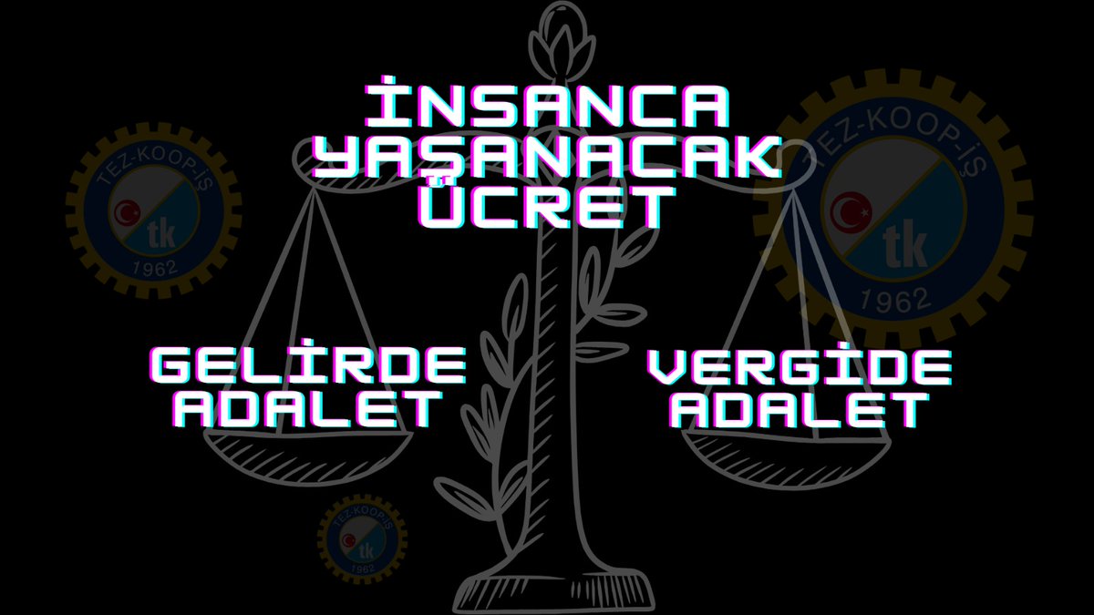 Nisan ayında ikinci, Ağustos ayında üçüncü vergi dilimine giren işçiler, her ayın dokuz günü vergi ödemek için çalışıyor!
#vergideadalet!
<a href="/turkiskonf/">TÜRK-İŞ</a> 
<a href="/csgbakanligi/">T.C. Çalışma ve Sosyal Güvenlik Bakanlığı</a>