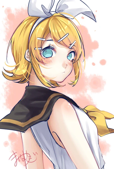 「呼んだ???」#鏡音リン #VOCALOID 