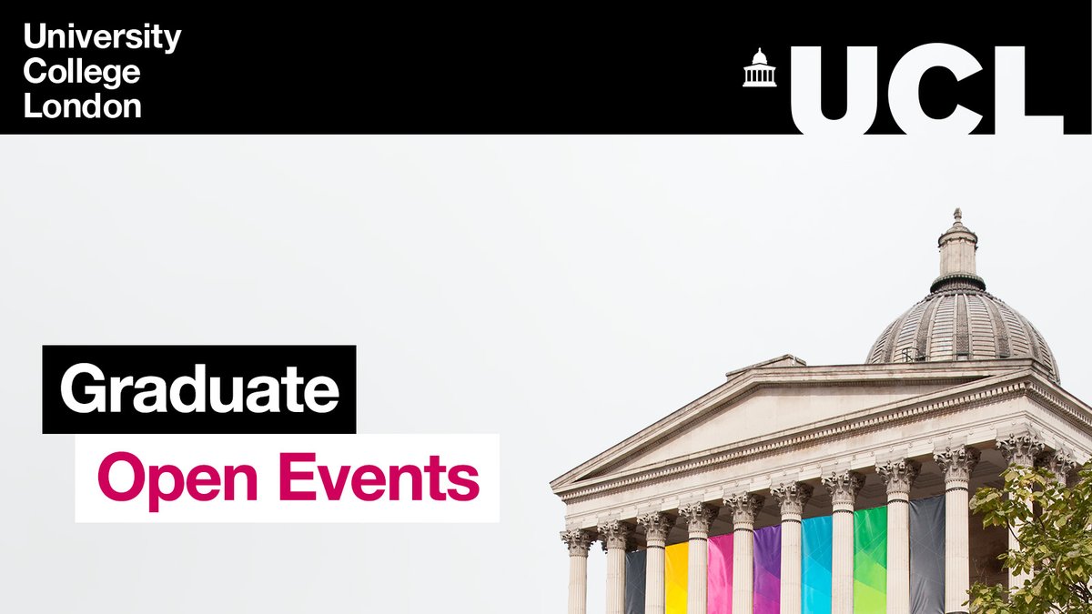ucl's tweet image. How do you apply for graduate study at UCL? What is a competitive application? Get advice from our Admissions Team about how to apply for a UCL graduate programme: bit.ly/48vQ5JR

#UCLGraduateOpenEvents
