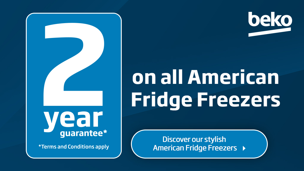 Grab a two year guarantee on @BekoUK American Fridge Freezers and experience all of the benefits HarvestFresh technology has to offer! Find out more -> hughesdeals.co.uk/9ESNql