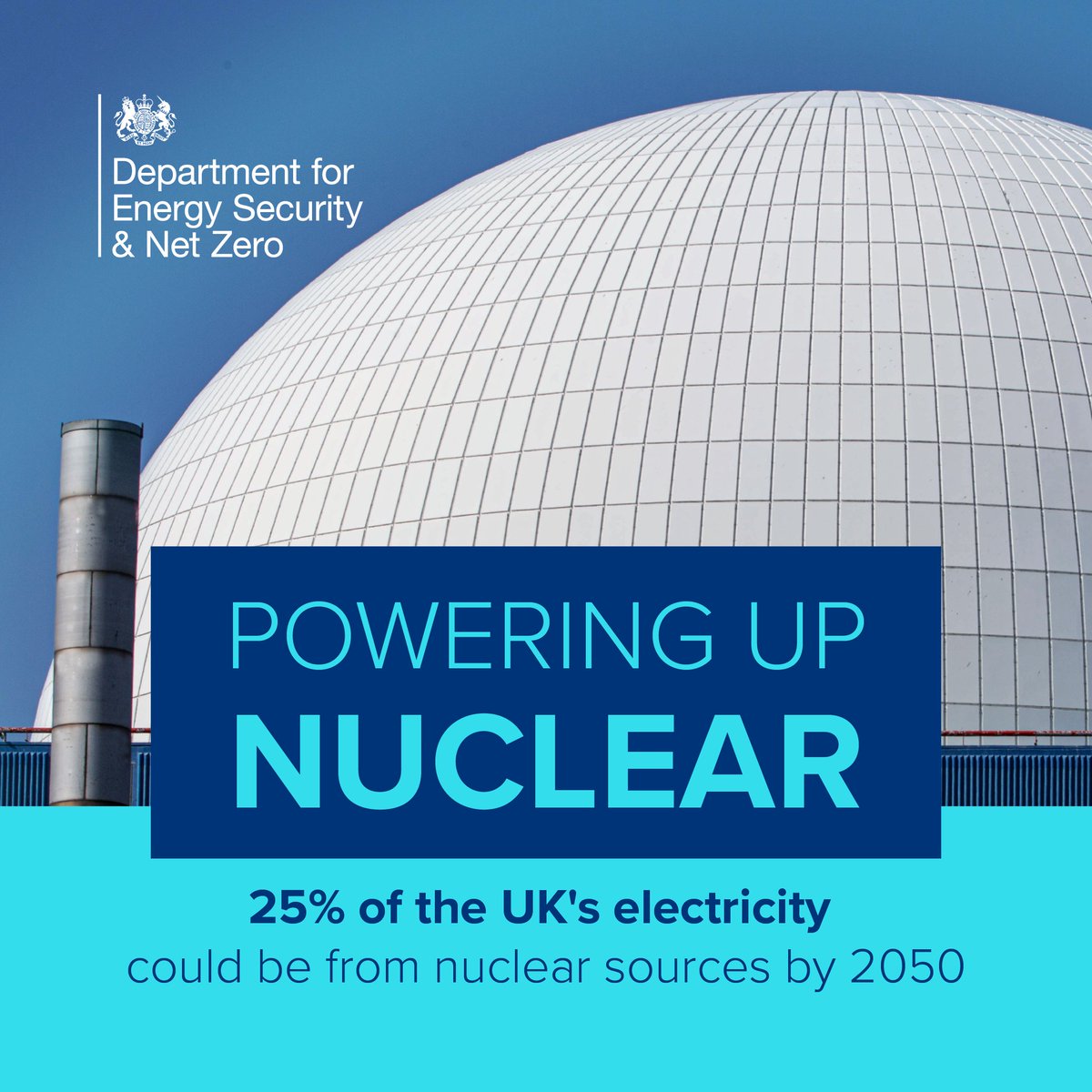 The UK is powering up its largest ever nuclear fuel plans, bringing a bright future to British innovation ⚛️ 🏗️ Creating thousands of jobs ⚡ Reducing electricity bills 🇬🇧 Strengthening UK energy security gov.uk/government/new…