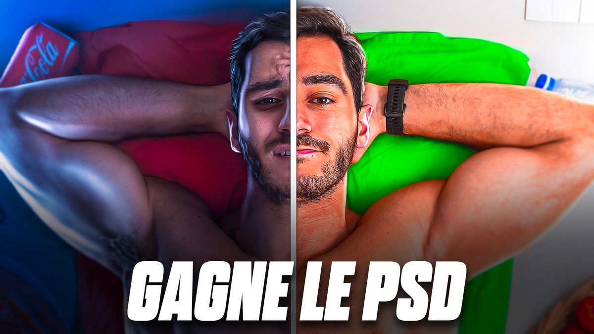 Obtient le PSD de ma miniature pour @/Bazinga ! 🎁

Pour cela tu dois :
Follow : @NativCorpo 🟪
Retweet et Commente : "NativCorpo" ❤️

Maintenant tu as plus qu'à attendre et tu reçevras directement dans tes DMs le PSD sous 24H ! ⚡️