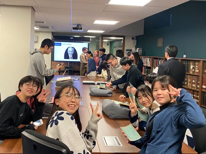 UofGlasgowASC's tweet photo. Yesterday we hosted a group of students from Ninohe City! 🇯🇵 The students are on a study visit to the UK to follow in Dr Aikitsu Tanakadate’s footsteps #ASCatWork https://t.co/WuJx5y3xp4