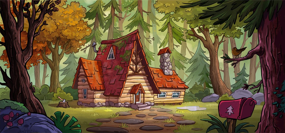 ellallueve's tweet photo. Happy #PortfolioDay !
I'm Ella, and I'm a Background &amp; Prop artist, open for work in animation ✨ https://t.co/av0X8SBbr3