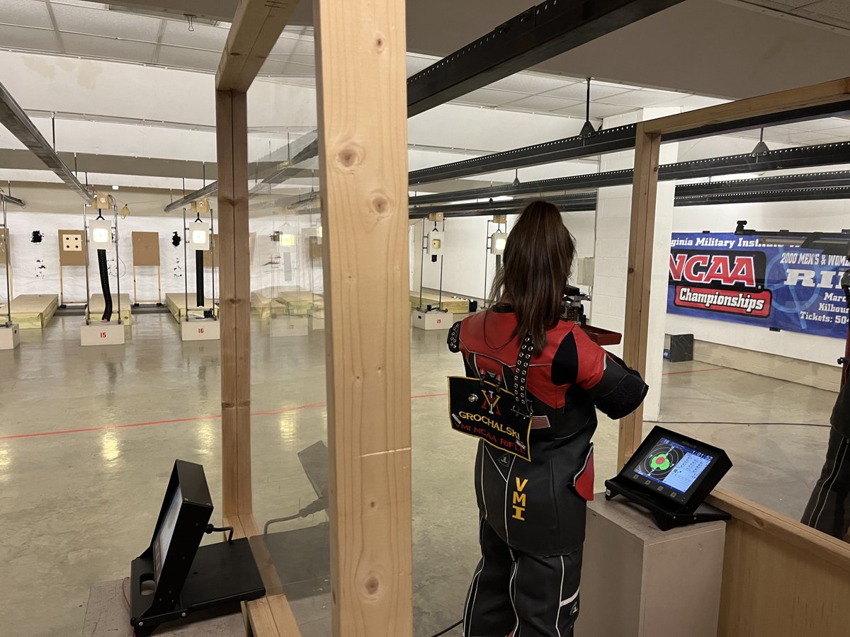 Behind the Balance: Katie Grochalski ’24 — Keydet Rifle 🎯

Grochalski started shooting at the age of 8. By the seventh grade, she knew she wanted to be a Marine. There’s one word that can describe the psychology major — focused.

More on Grochalski here: bit.ly/3vuOoh3