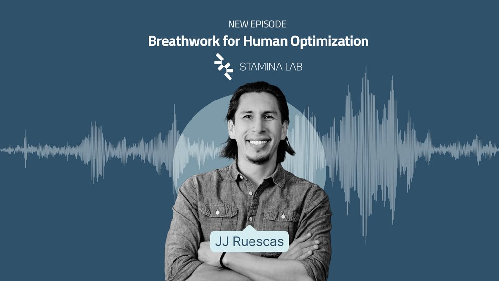 If you really want to perform at your best, then learning how to breathe is a key skill. JJ Ruescas, breathwork expert, breaks it down for you in this week’s episode of the Stamina Lab podcast. Listen here: staminalab.io/breathwork-for…