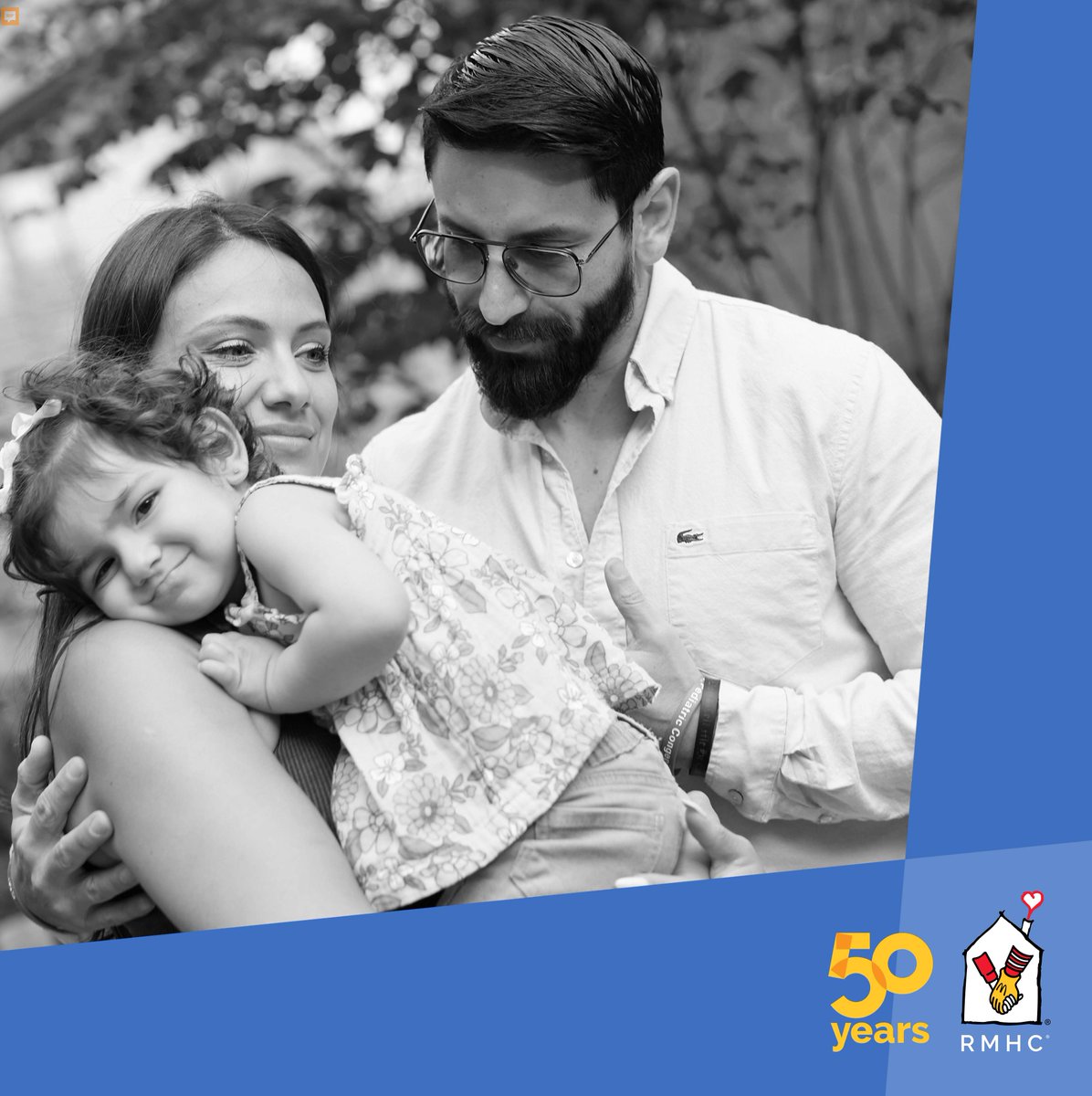 We are proud to be part of a global organization that is celebrating 50 YEARS of care, compassion, & support for families along their healthcare journey! Here in Chicagoland & Northwest Indiana, we have helped families access critical care for their children since 1977. 💙#RMHC50