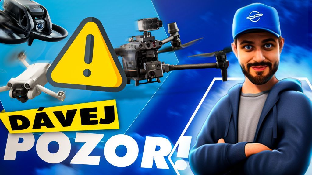 DronProcz's tweet photo. 🚁 DRON už máš, ale co dělat, ať ho hned nerozsekáš? Než vySTARTuješ, přečti si náš nový článek s videjkem od Alexe. 🛑 Zjisti, jak létat bezpečně a vyhni se 10 NEJ chybám. ✅ https://t.co/bcVr44SB0W https://t.co/lWl6rn0BF6